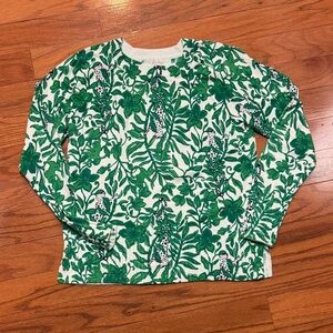 Lilly Pulitzer Mint Green Floral Knit